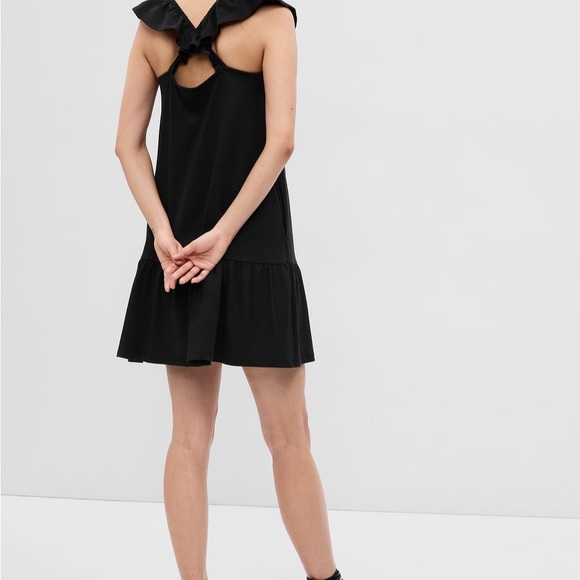 Ruffle Hem Mini Dress size Gap XL - Picture 2 of 4